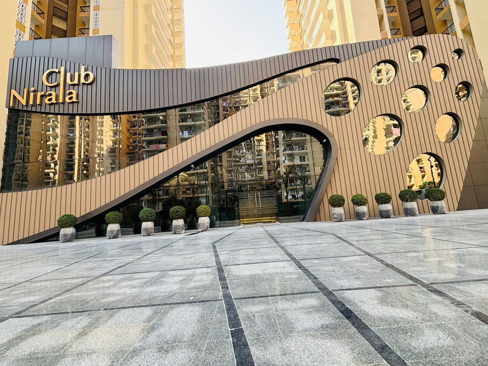 Club Nirala clubhouse entrance